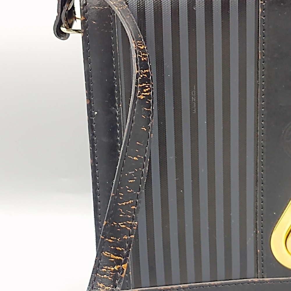 Vintage Fendi Black Shoulder Bag - Picture 4 of 8